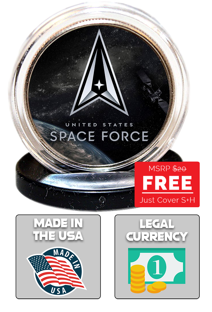 Claim Your FREE Space Force Coin Today!