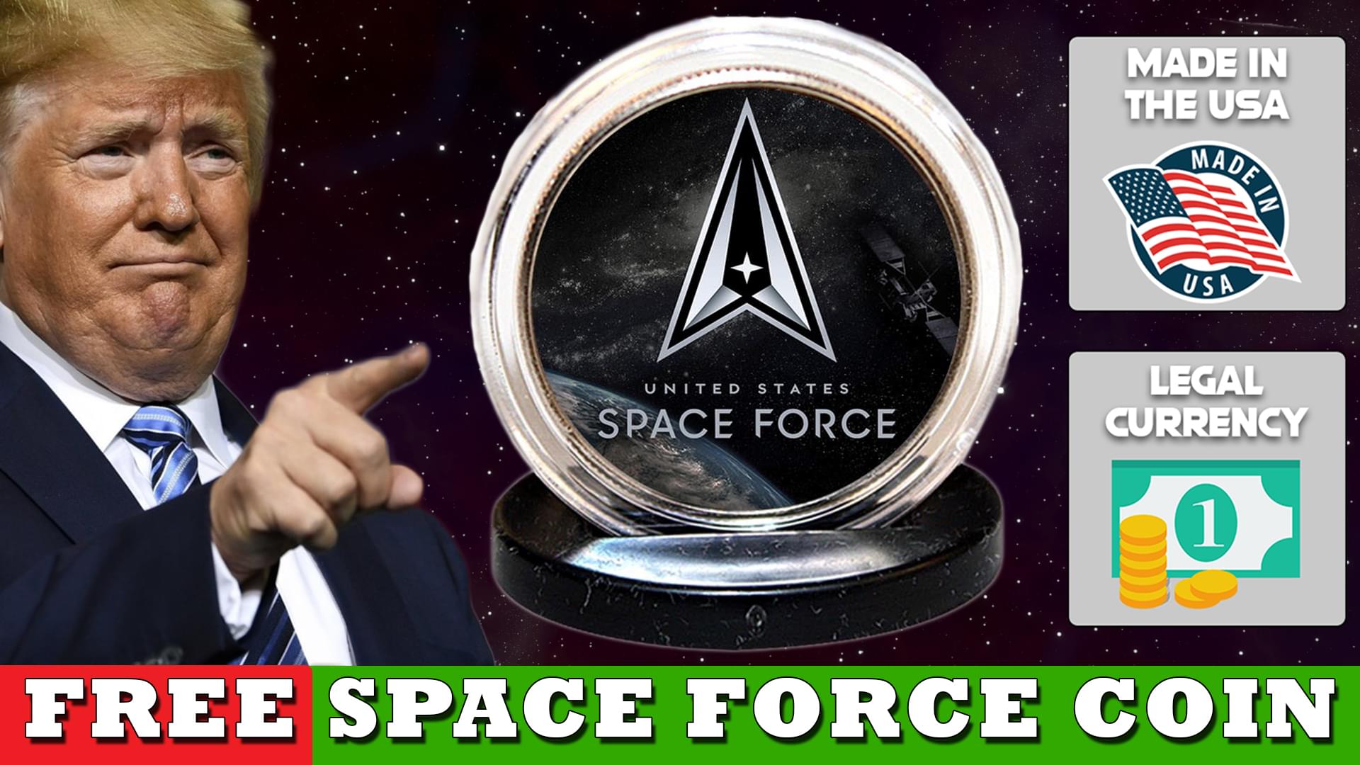 Claim Your FREE Space Force Coin Today!